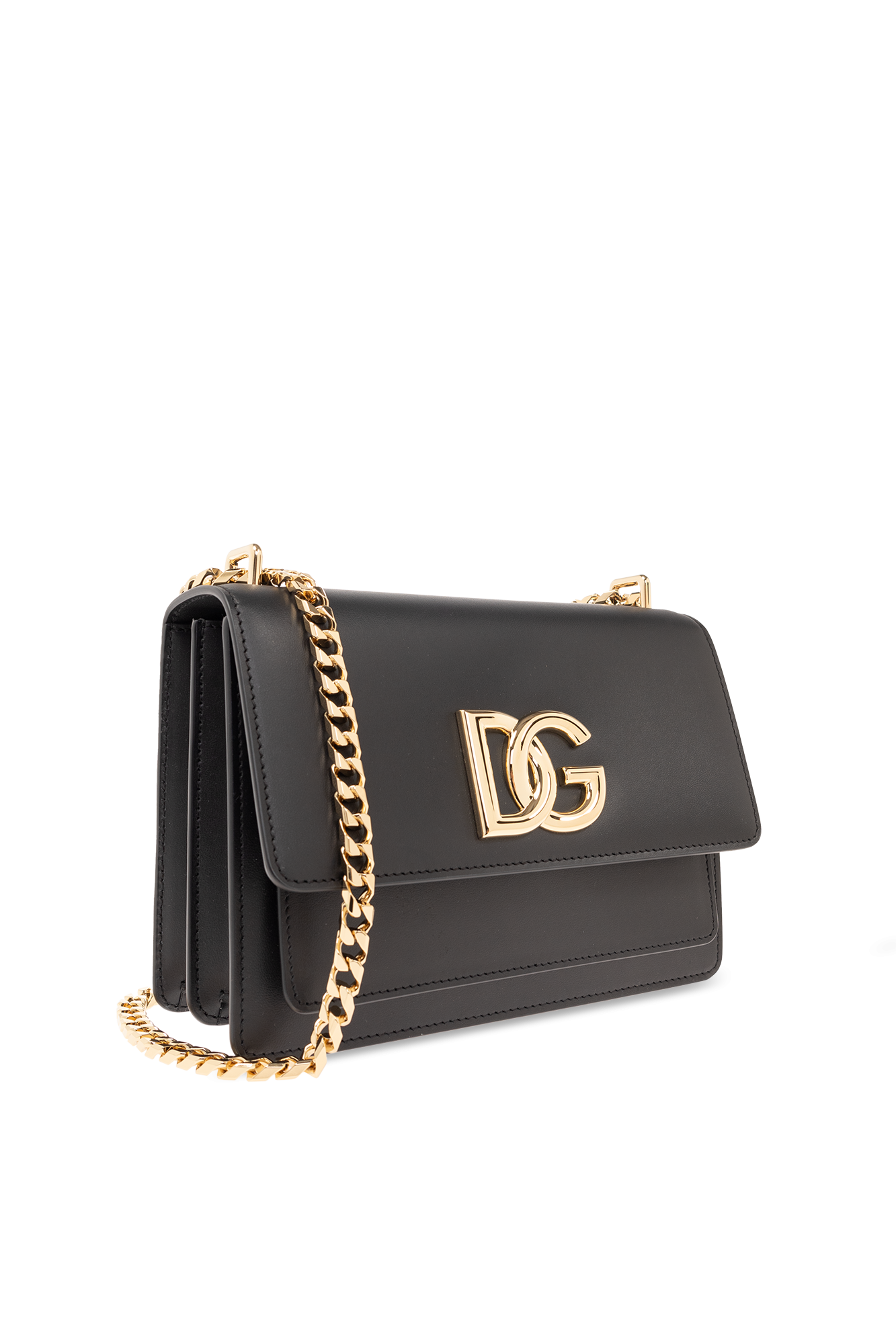 【関税＆送料込み】Dolce & Gabbana '3.5' Shoulder Bag Dolce & Gabbana 3.5 Raffia Shoulder Bag | Neutrals | FARFETCH